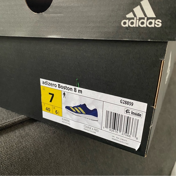 Adidas Men's ADIZERO Boston Running Shoes Size 7 NWT - Picture 8 of 8